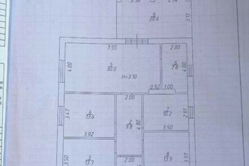 Дом, 120 м², 1 эт.